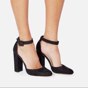 NEW UNUSED Black Pump Heels from JustFab